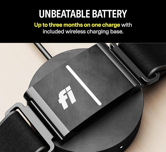 Fi Series 3 Smart Dog Tracker Collar – 6 Month Membership Included (Yellow, Small)