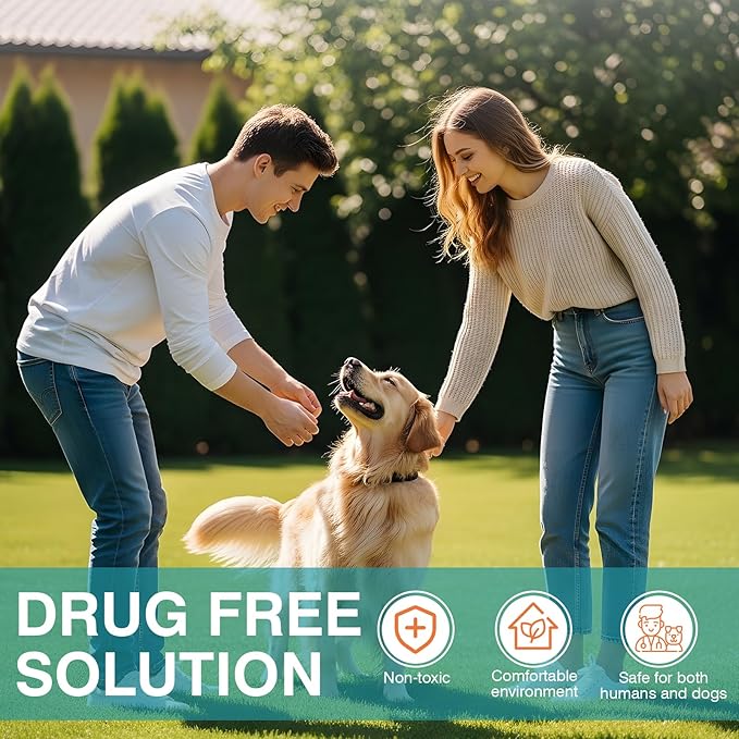 Diffuser Dog Calming Pheromones to Calm Pet 7 in 1 Advanced Kit Appeasing Pheromone Diffuser for Anxiety Relief (3 Plug in+4 Pack 48ml Refill) Reduce Aggression Fighting Barking Stress