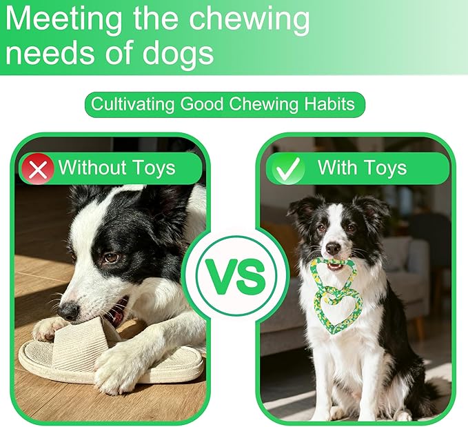 Triangle & Heart Dog Chew Toy 99.99% Natural Rubber，Eco-Friendly Biodegradable, Gentle Gum Care, Especially Friendly to Puppies in The Teething Period