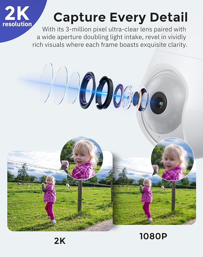 Hugolog 4G LTE Cellular Light Bulb Security Camera,360°2K Security Cameras Wireless Outdoor Indoor 4MP Full Color Day and Night,Motion Detection, Audible Alarm,Easy Installation,Compatible with Alexa