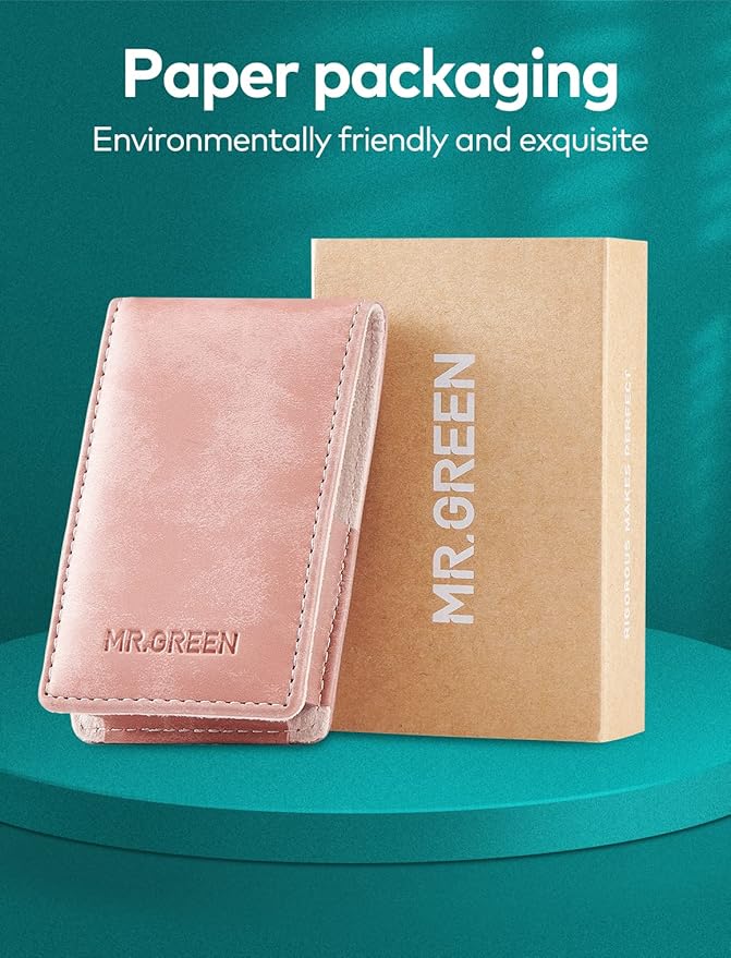 MR.GREEN Nail Clipper 3Pcs Set, Stainless Steel Manicure Pedicure Set with Nail Clippers, Glass Nail File & Tweezers, Medical Grade Grooming Kit with Travel Case Gift Box for Man & Woman (Pink)