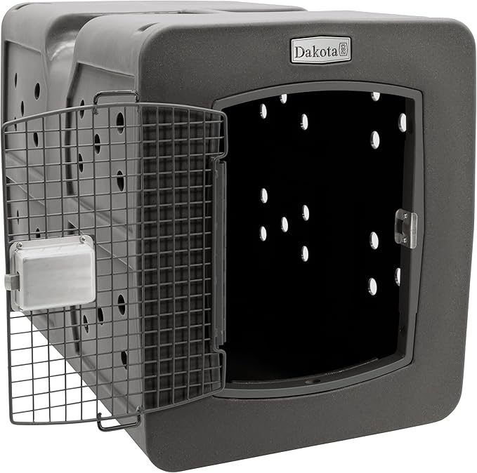 dakota283 D2-G3XLG-FRM-DAR Extra Large Kennel - Frame Door - Dark Granite