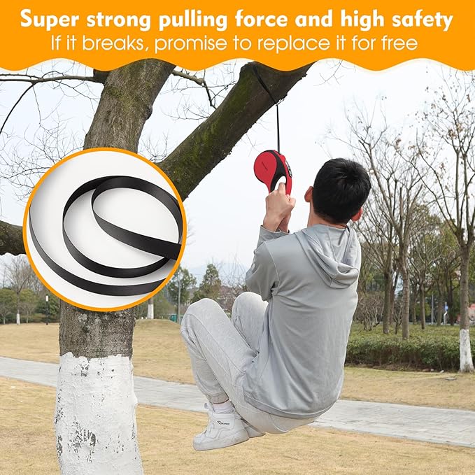 Retractable Dog Leash with Chew Proof Cable, 26Ft Heavy Duty Dog Leash for Medium Large Dogs up to 110lbs, 360° No Tangle, One-Handed Brake (Red)