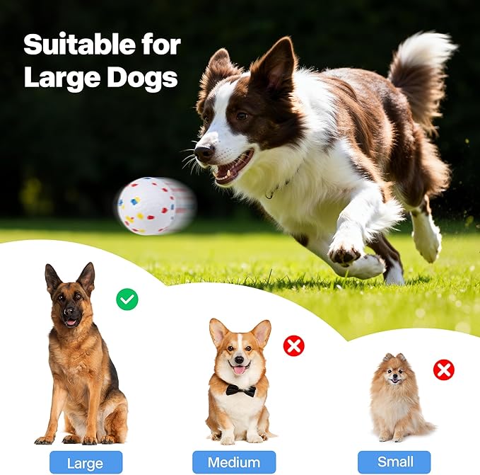 Pet Prime 2.5" ETPU Dog Balls for Upgraded Max Automatic Ball Launcher,6-Pack Durable Lightweight & Bite-Resistant Fetch Toys for Large Dogs,High Bounce & Easy to Clean