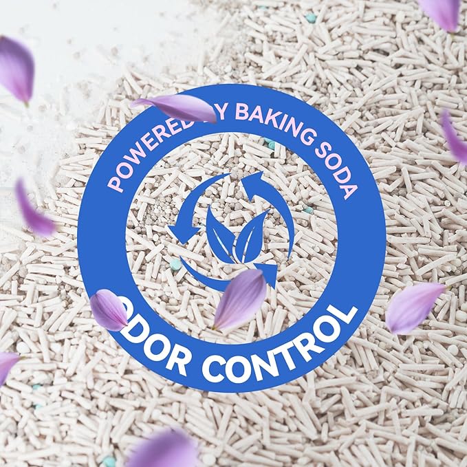 OPET Mixed Tofu Cat Litter -Strong Clumping Litter, Mixed Tofu and Bentonite, 99.9% Dust Free and Flushable Cat Litter, Natural Sustainable Ingredients Odor Control, Low Tracking