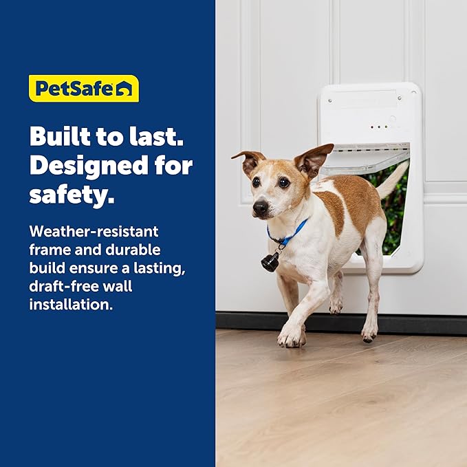 PetSafe Electronic Pet Door Wall Conversion Kit - Easy Installation - Telescoping Installation - Adjustable Entry Frame - Durable Wall Door Passage Kit