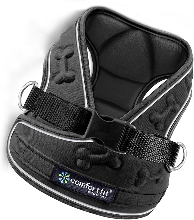 Comfort Fit Dog Harness – Adjustable No-Pull Vest for Small, Medium & Large Dogs – Soft Padded Step-in Design for Easy Control – Ideal for Walking, Running & Training – All-Weather Premium Dog Vest