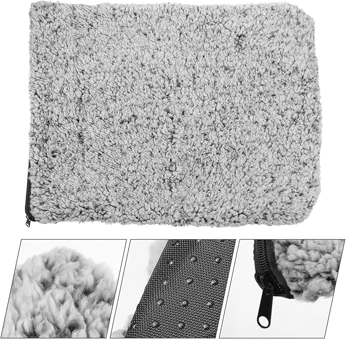 Pet Thermal Pad and Warm Cat Bed Mat, Insulated Dog Blanket for Winter, 50X40Cm Non-Slip Heated Cushion for Indoor and Outdoor Pets