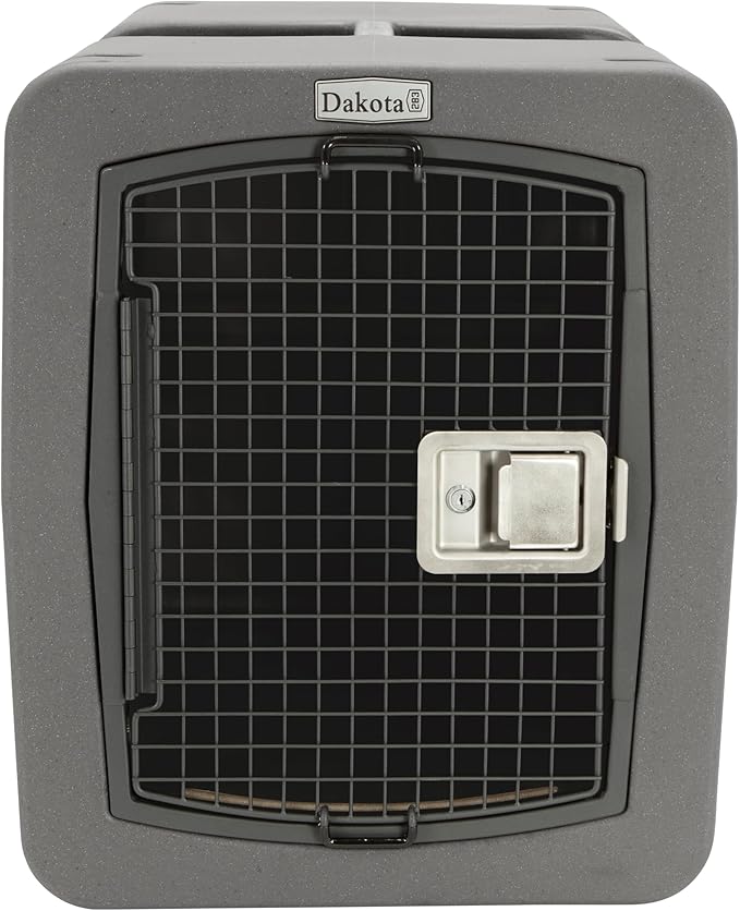 dakota283 Medium Kennel -Frame Door- Dark Granite