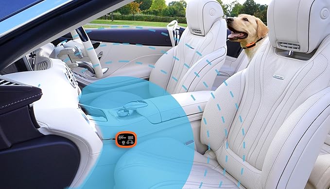 Indoor Pet Barrier for Dogs, Wireless Indoor Electric Fence, Pet Gate, Keeps Areas Off Limits, Dog Fence Waterproof/Rechargeable Training Collar (1 Dogs System)