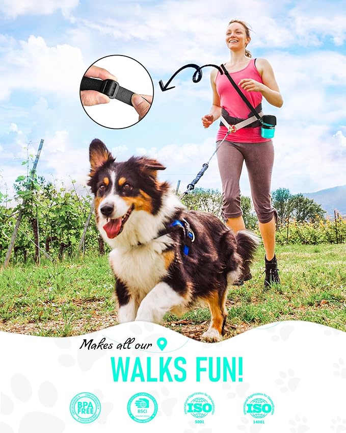 lesotc Dog Water Bottle, Portable Water Dispenser with Bowl, Leak Proof Pet Travel Squeeze Bottle, Puppy Essentials Dog Stuff Accessories for Outdoor Walking, Hiking, Camping