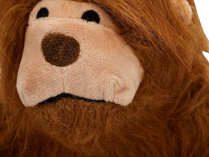 Flourish Pets 3 in 1 Multi-Layer Chew Toy for Active Dogs | Non-Toxic BPA Free Double Stitched Soft Fabric Exterior Dog Toys | Long-Lasting Dog Plush Toys (Large Sasquatch 11")