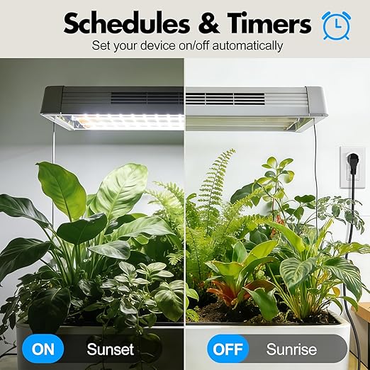 Mini Smart Plugs That Work with Alexa, Wifi Socket Compatible with Google Assistant, App Controlled Outlet with Timer & Schedule, 2.4GHz Wi-Fi Only Wireless Plugs Outlet for Smart Home Life