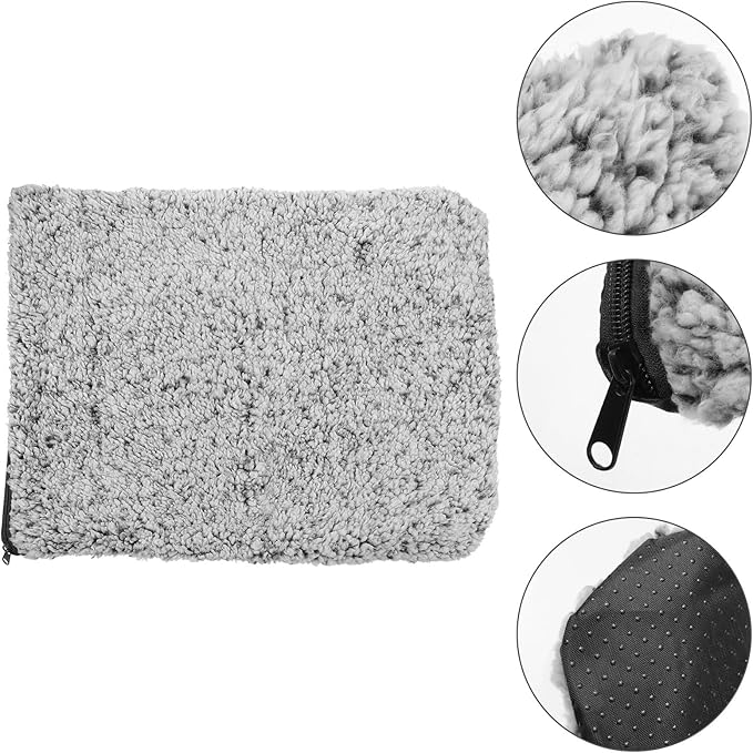 Pet Thermal Pad and Warm Cat Bed Mat, Insulated Dog Blanket for Winter, 50X40Cm Non-Slip Heated Cushion for Indoor and Outdoor Pets