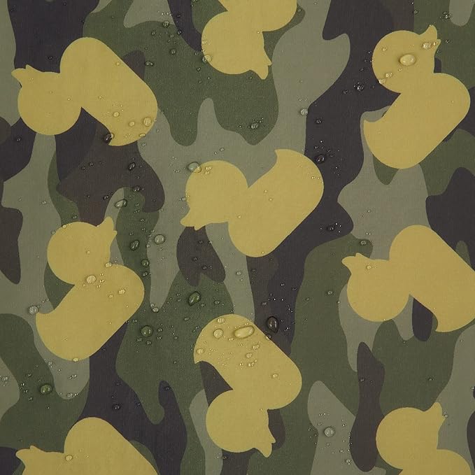 Dog Raincoats for Large Dogs Waterproof Hooded Rain Jacket with Reflective Strips Leash Hole & Poncho Adjustable Fit (CamoDuck,L)