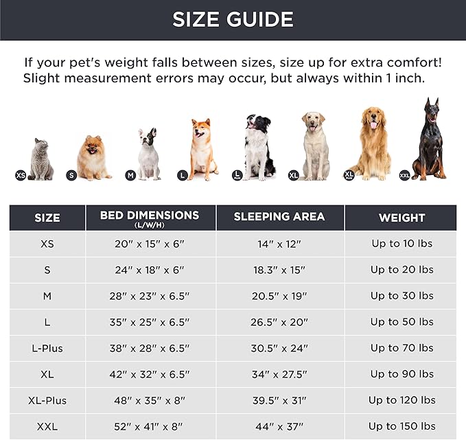 Bedsure XL Orthopedic Dog Bed for Extra Large Dogs - Washable XLarge Dog Cat Bed Waterproof, Comfort Dogs Couch Sofa with Washable Removable Cover, Pet Bed with Nonskid Bottom, Ivory, 42"