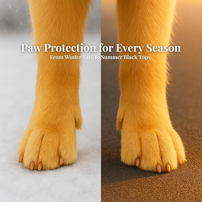 Dr. Paws Dog Paw Protector Balm Perfection Cream - Mess Free, Hydrating, Moisturizing, Non-Greasy, Lick Safe Dog Paw Balm - Premium Animal Foot Moisturizer for Soft, Healthy Paws - 50ml