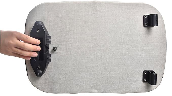 ROODO 2026 Upgraded Version 3 in 1 Dog Cat Stroller With Detachable Carrier&Car Seat Lightweight Folding Portable All Terrain Pet Travel System Puppy Kitty Doggie Bunny Stroller for 30lbs(Light Khaki)