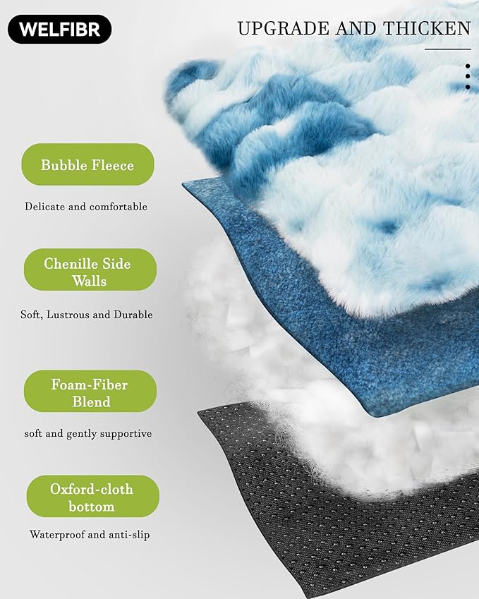 48" Dog Couch Bed for Large Dogs, Orthopedic Dog Sofa with Thick Supportive Foam, Washable Removable Cover, Furniture-Style Pet Bed for Living Room