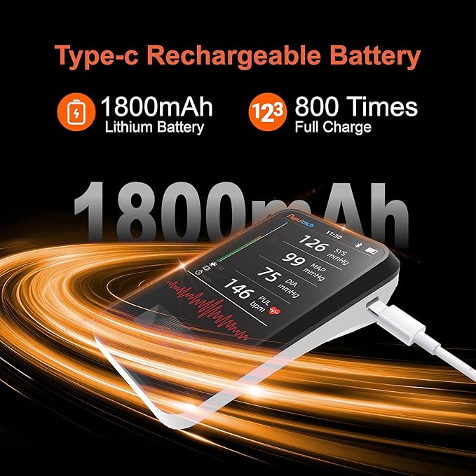 Veterinary Blood Pressure Monitor, Automatic Digital BP Machine for Dogs Cat,Silent Operation Feline Blood Pressure Monitor,3.5 inch LCD Screen and 1000 Sets Data Memory,One Button Operation