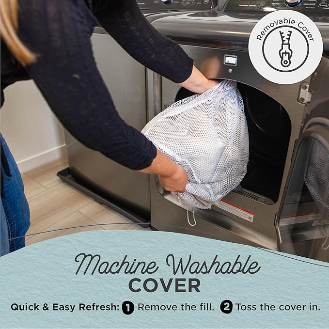 Best Friends by Sheri Lux Lounge Bed Calming Faux Fur Dog Bed, Gray, Medium, 30" x 20"