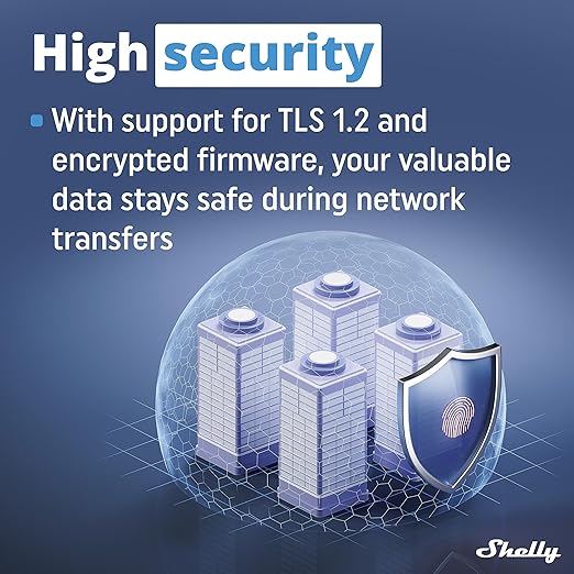 Shelly Smart Plug, Smart Home WiFi and Bluetooth Outlet with Power Metering, Works with Google Home, Alexa, Home Assistant, Smart Socket, No Hub, Easy Setup, Remote Control, Plus Plug US