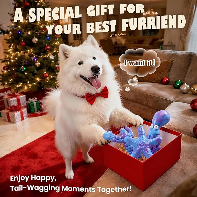 Dog Toys for Aggressive Chewers: 3 Pack Indestructible Dog Toys for Large Dogs, Bacon Flavored Dog Chew Toy, Durable Nylon Chew Toys for Dogs, Reduce Boredom, Teeth Cleaning, Keep Them Busy