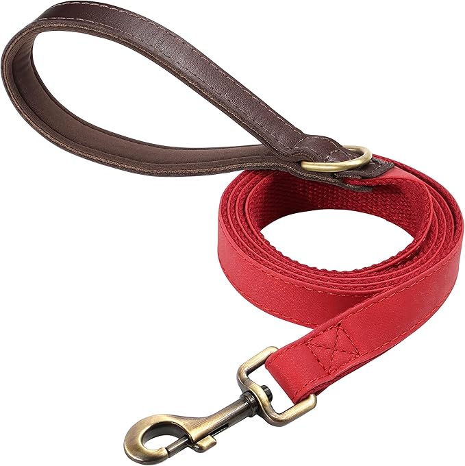 Personalized Dog Collars, Custom Soft PU Leather Dog Collar with Pet Name and Phone Number for Medium Dogs, Adjustable and Durable Pet Collars with Quick Release Metal Buckle,M(13-19")