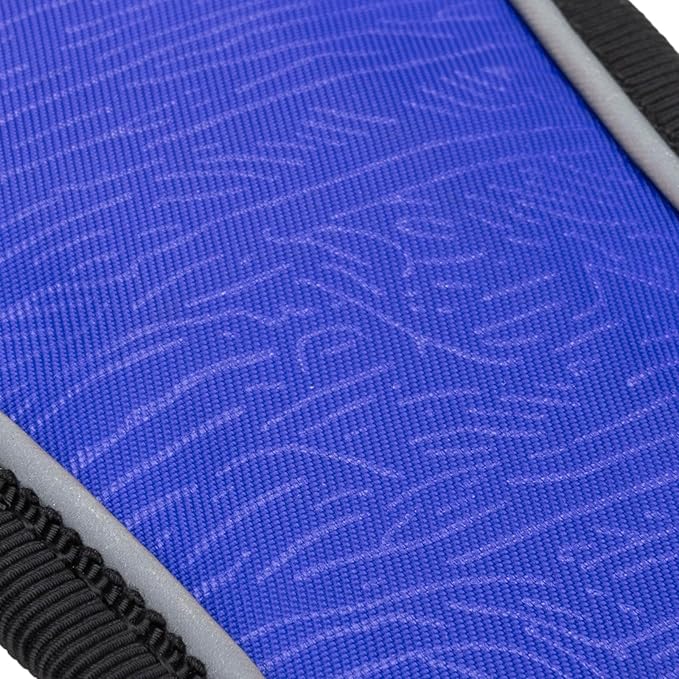 EXCELLENT ELITE SPANKER Nylon Reflective Dog Harness Adjustable No Pull Lightweight EVA Padded Vest Nameplate-Front Clip Service Dog Harness with Buckle for Medium Large Dogs (Blue, S)