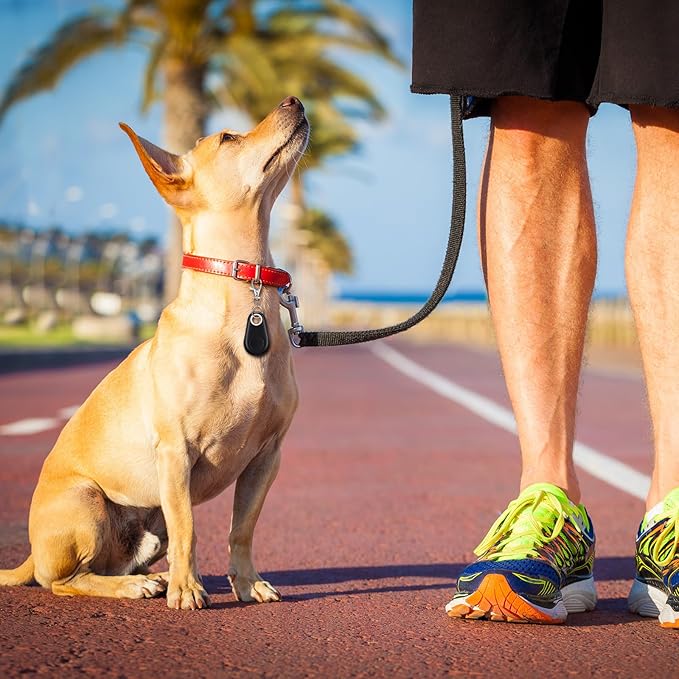 Flutesan 8 Packs Portable GPS Tracking Mobile Tracking Anti Loss Smart Device Key Finder Locator GPS Tracker Device for Pets Dog Cat Wallet Keychain Luggage, Alarm Reminder(Black, White, Colorful)