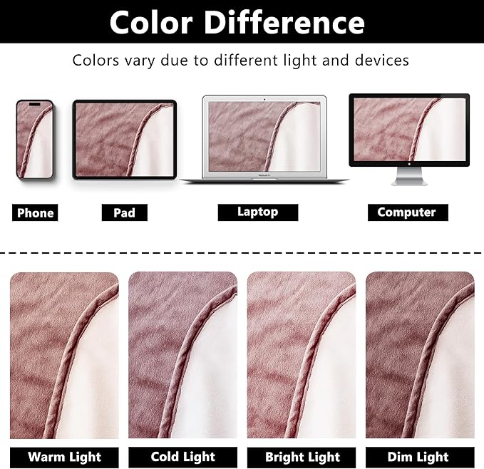 Waterproof Blanket for Couch, Leak Proof Dog Bed Blankets Reversible, Pet Throw Sofa Furniture Protector Machine Washable-52 x82,Burgundy Red+Cream