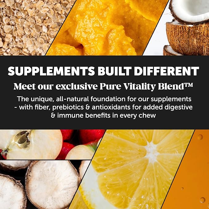 Pet Honesty Hip & Joint Health Soft Chews for Dogs, Joint Supplement with Glucosamine Chondroitin, MSM, Turmeric, Joint Support + Mobility, May Reduce Occasional Discomfort (Chicken 180 Count)