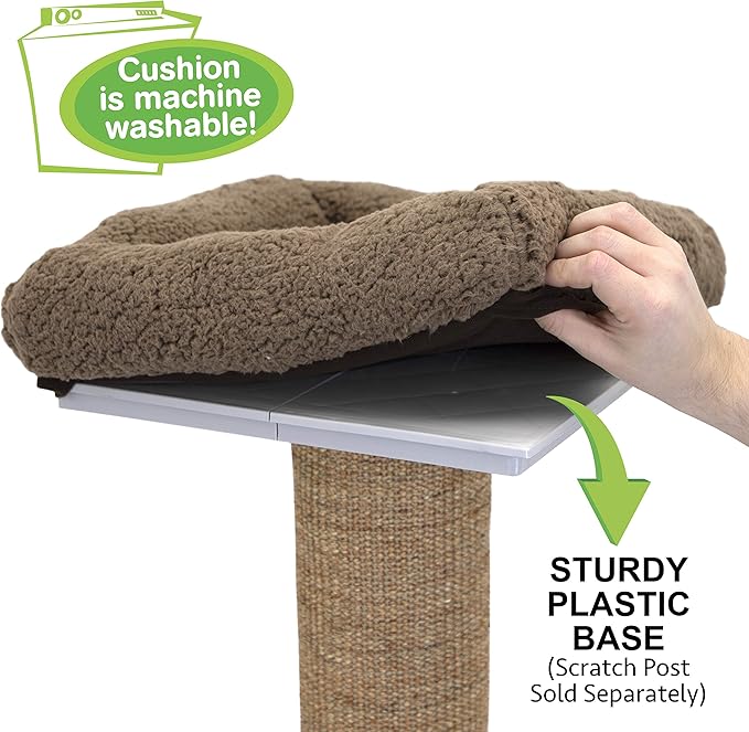 Kitty City Sisal Post Scratcher Perch Platform Attachment Accessory (Perch Platform Only)