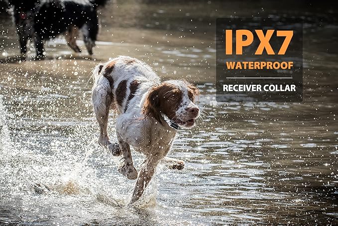 PATPET Dog Shock Collar with Remote 3/4 Mile Range Dog Training Collar Include Rechargeable Waterproof E Collar, Outdoor Training Shock Collar for Large Dogs Camouflage (15-140 lbs)