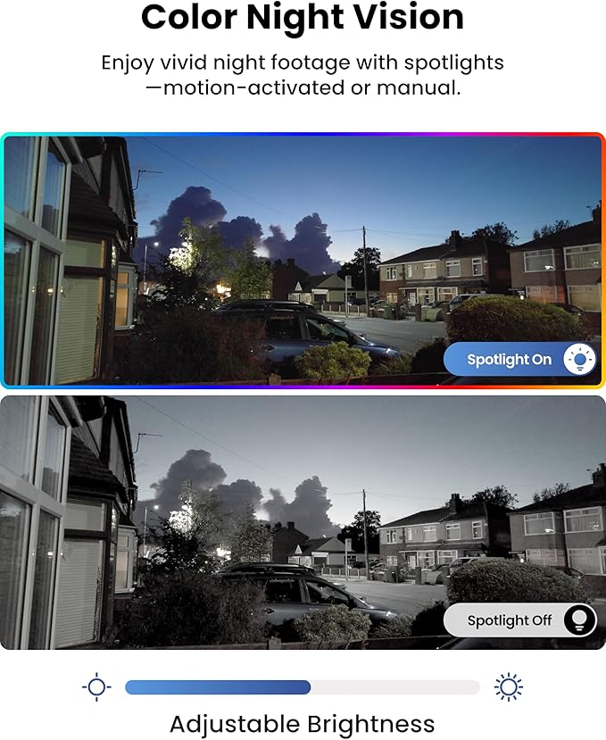 REOLINK 4K Outdoor Plug-in WiFi 6 Security Camera, PTZ Camera for Home Security, Wi-Fi 6 New Tech, Motion Tracking, Smart Detection, 3X Optical Zoom, Motion Spotlight, Local Storage, E1 Outdoor Pro