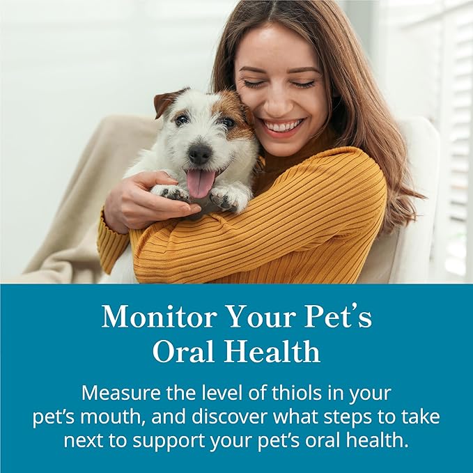 Petivity at-Home Oral Health Test for Cats and Dogs, Powered by Purina- (Pack of 1)