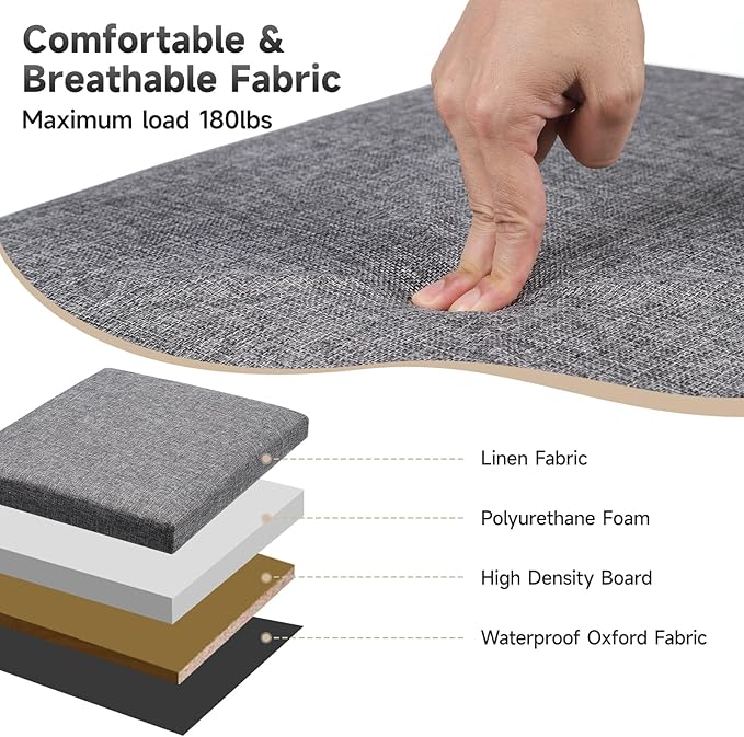 Cat Litter Box Enclosure Furniture, Foldable Hidden Litter Box with Mesh Storage Bag, Litter Box Furniture with Waterproof Inside, Easy Clean, Odor Control, Easy Assembly - 21.6”L x 17.7”D x 17.7”H