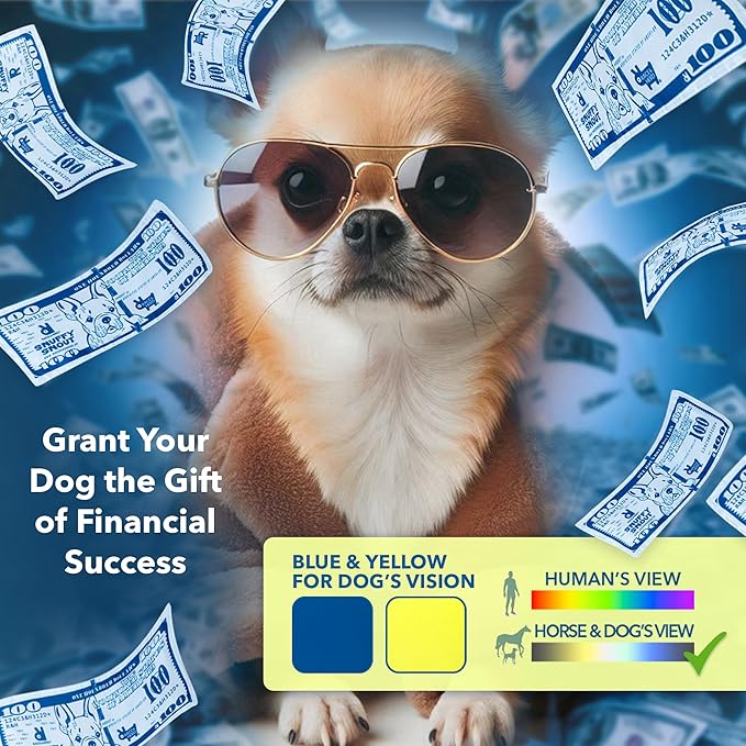 Race&Herd Dog Puzzle Toy - Snuffle Mat for Dogs Puzzle Feeder, Dog Enrichment Toys for Dogs, Interactive Pet Enrichment Toys Small Dogs, Puppy Mental Stimulation Puzzle Toy, Snuffle Money for Puppies