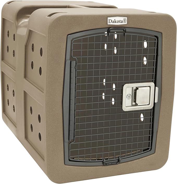 dakota283 Medium Kennel -Frame Door- Coyote