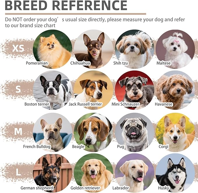 PUPTECK No Pull Dog Harness Soft Adjustable Basic Nylon Step in Puppy Vest Outdoor Walking with ID Tag, Cream, XS