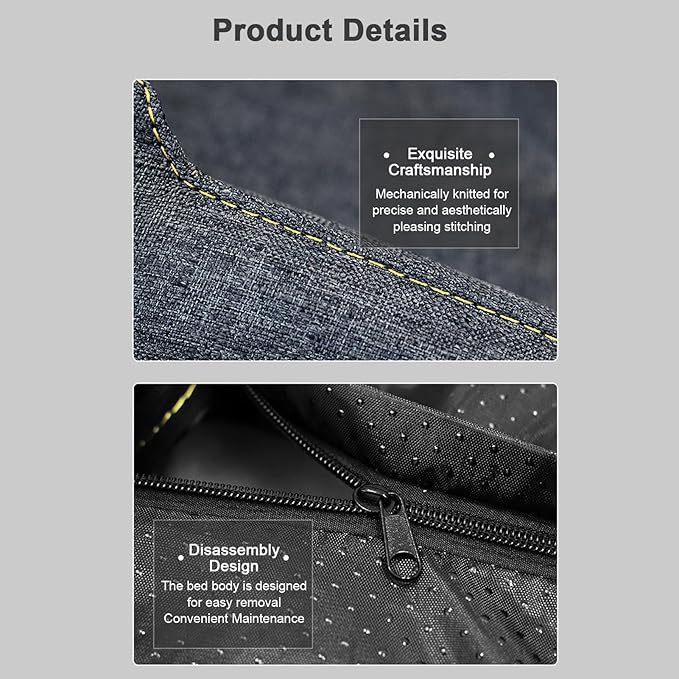 Pet Heating Pad, 4-Temp USB Powered Washable Mat, Heated Dog Pad Cat Bed, for Puppy, Kitten, Winter Cold Weather, Indoor, Home, Living Room, Balcony, Apartment, Sleeping