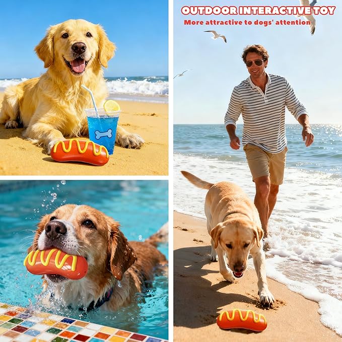 Indestructible Dog Toys,Interactive Dog Chew Toy,Dog Toys to Keep Them Busy,Puppy Toys Teeth Cleaning,Indoor Outdoor Interactive Training for Dogs,Dog Birthday