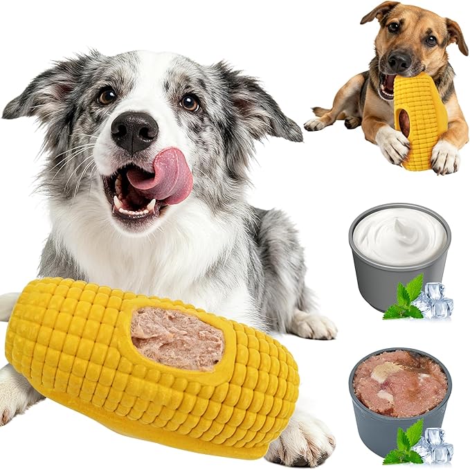 Dog Chew Toys for Aggressive Chewers,Frozen Interactive Dog Toys to Keep Them Busy,Indestructible Dog Toy for Indoor Outdoor Play,Enrichment Dog Toys for Treat Dispense,Cleaning Teeth