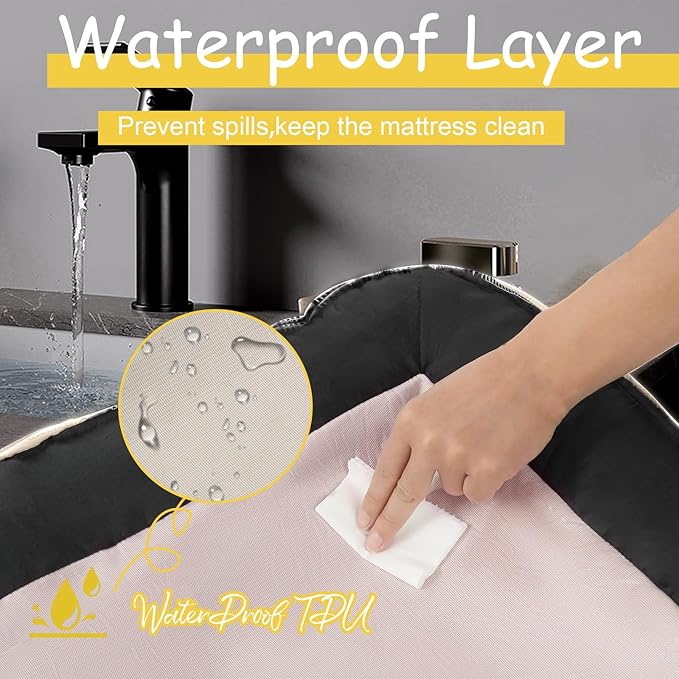 Orthopedic Dog Bed for Large Medium Sized, Washable Memory Foam Large Dog Bed, Durable Medium Pet Sofa with Removable Cover, Washable Waterproof Pet Couch Beds(Pink, XXL)