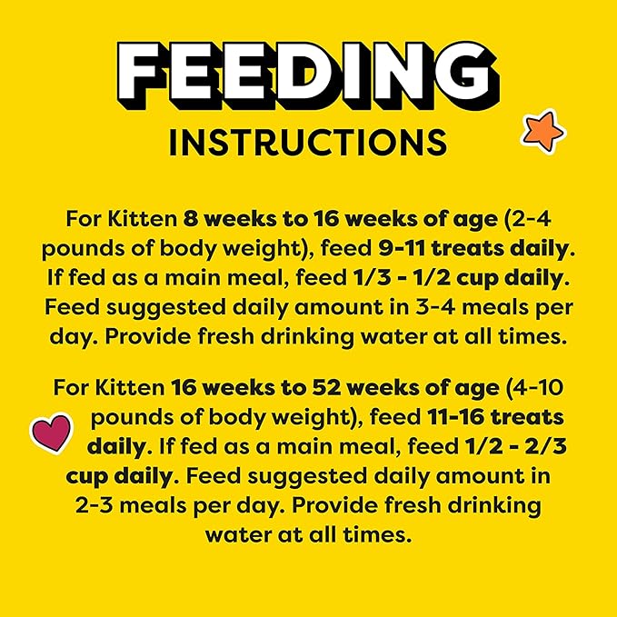 Temptations Kitten Crunchy and Soft Treats Chicken and Dairy and Salmon and Dairy Variety Pack, 6.3 oz. Pouches (Pack of 4)