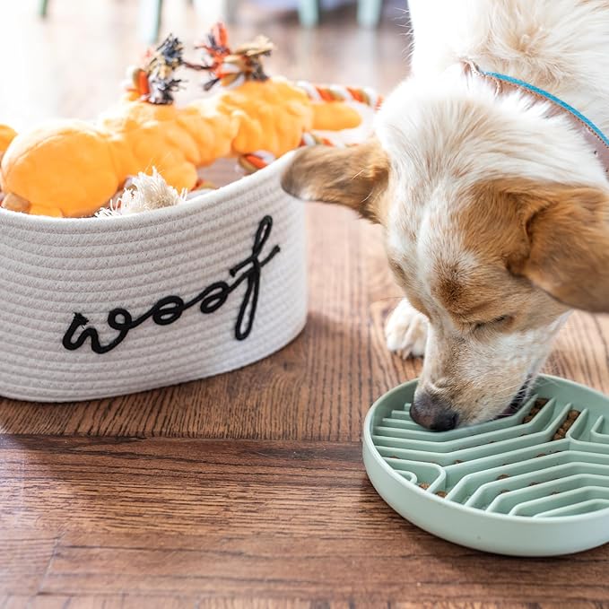 New Puppy Gift Basket - Premium Puppy Starter Kit and Dog Gift Basket with Dog Toys - Perfect Doggie Birthday Gifts and Puppy Necessities with Pet Toy Basket.