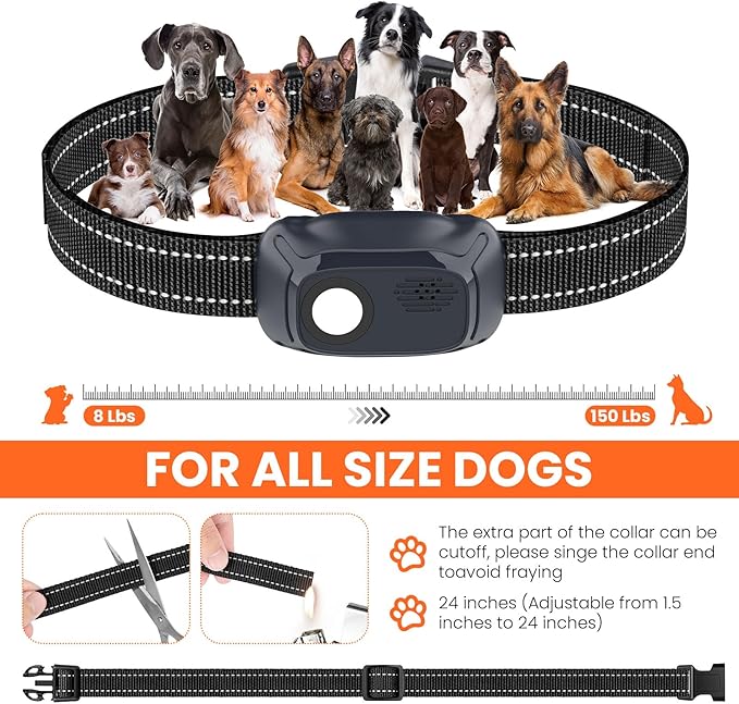 Dog Shock Collar - 4000FT Remote Training Collar with 4 Modes & LED Lights, IP67 Waterproof, Rechargeable E Collar for Small to Large Dogs (8-150 Lbs), Green