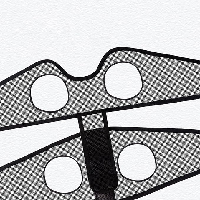 Grooming Hammock,Bite Prevention Breathable Mesh Restraint Bag - Dog Hanger for Nail Trimming Hammock with S-Hook,for Ear Washing Combing Cats Puppy Kitten Home Bathroom Shower