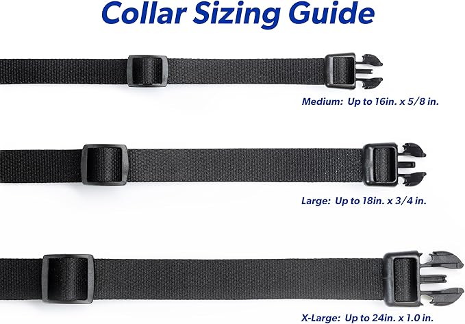 Genuine High Tech Pet MS-5 with Deluxe Collar (Black, Large)