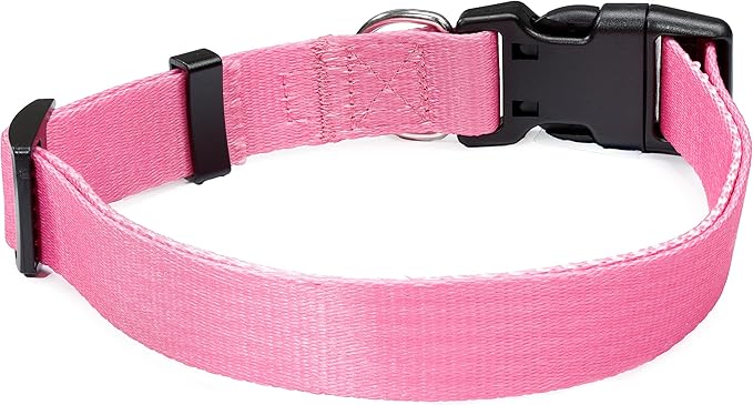 High Tech Pet MS-5 Collar with Deluxe Adjustable Strap (Pink, Large)